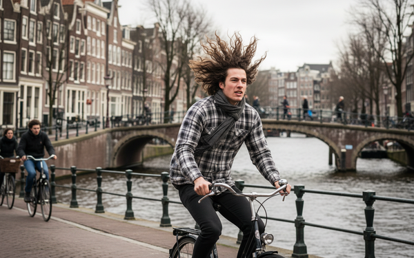 Wind, regen of een helm? Zo blijft je haar de hele dag in model.