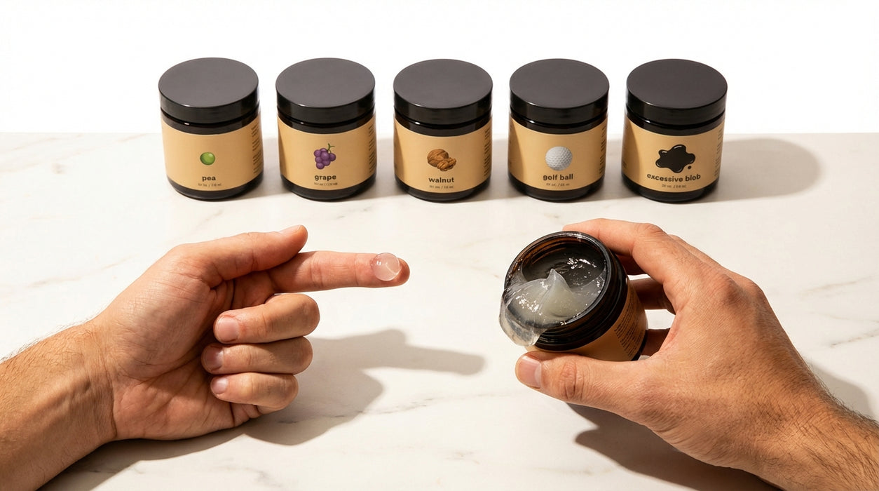 De juiste hoeveelheid haarstyling product
