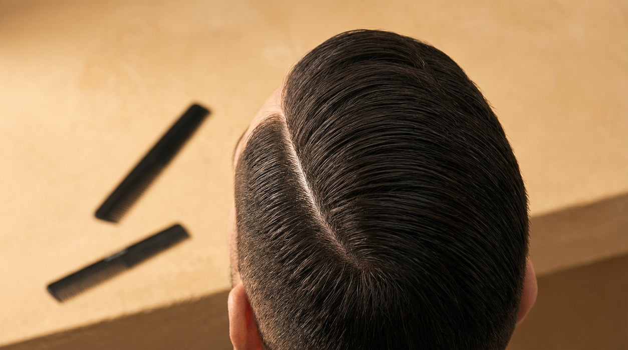Side part stylen met de juiste producten