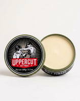 Uppercut Matte Pomade, öppen burk med innehåll