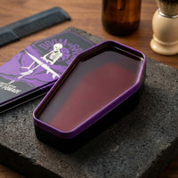 Uppercut Doom & Groom Deluxe Pomade - open blik met scheerkwast en kam