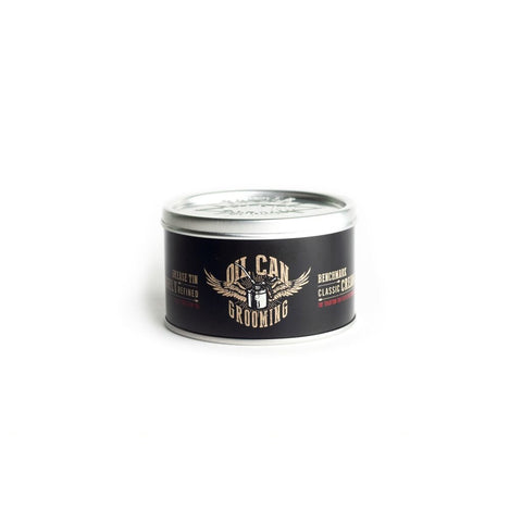 Oil Can Grooming Classic Cream - vooraanzicht potje op witte achtergrond