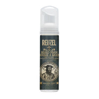 Reuzel Beard Foam - pompflacon vooraanzicht op wit