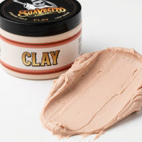 Suavecito Clay Pomade - närbild på textur