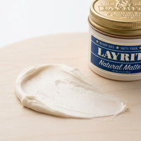 Layrite Natural Matte Cream - närbild på textur