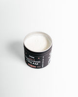 O'Douds Conditioning Cream - open pot van bovenaf met witte creme