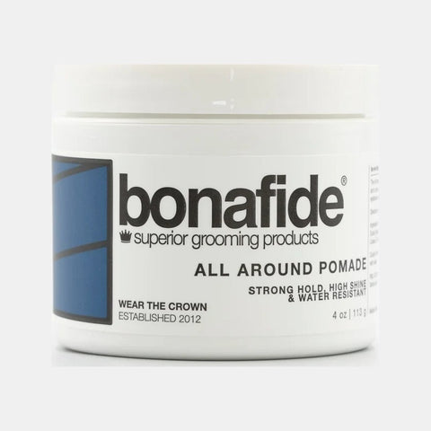 Bona Fide All Round Pomade - witte pot met blauw label vooraanzicht