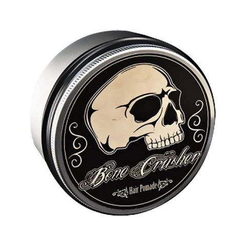 Bone Crusher Pomade - bovenaanzicht gesloten blik met schedellabel