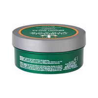 Clubman Pinaud Beard Balm - achterkant pot met ingredienten en gebruik
