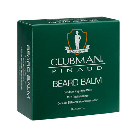 Clubman Pinaud Baardbalsem 59 gram blik, klassieke barbershop baardverzorging