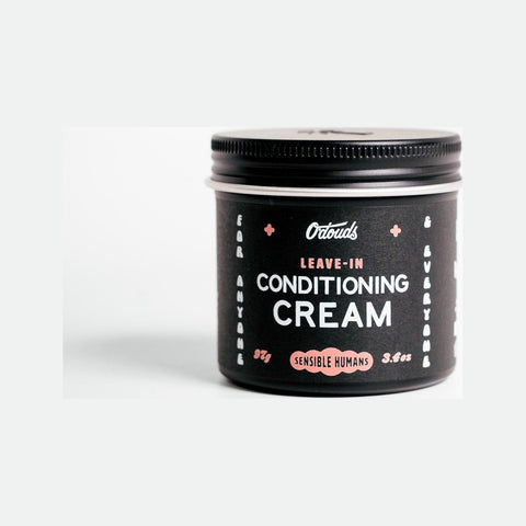 O'Douds Conditioning Cream - vooraanzicht zwarte pot met zilveren deksel