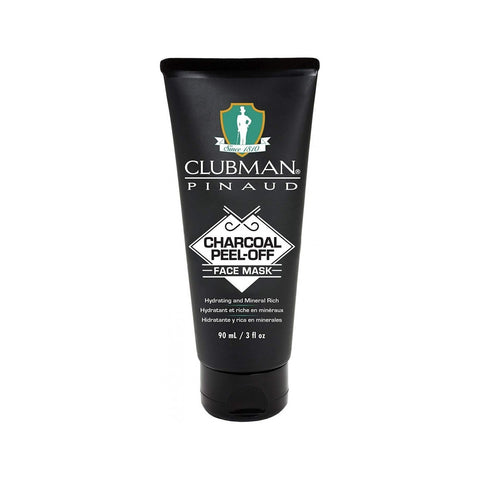 Ed. Pinaud Clubman Charcoal Peel-off Face Mask 90 ml - tube, vooraanzicht