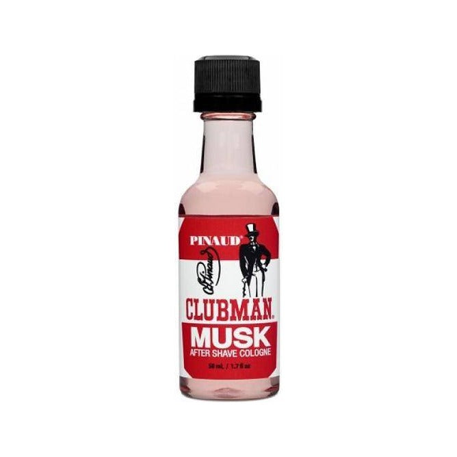 Ed. Pinaud Clubman Musk Aftershave 50 ml - flesje, vooraanzicht
