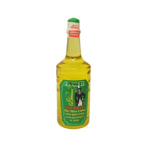 Ed. Pinaud Clubman Original Aftershave 370 ml, flaska med grön etikett, framifrån