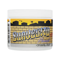 Suavecito Foos Gone Wild Original Hold Pomade - zijaanzicht pot met graffiti-label