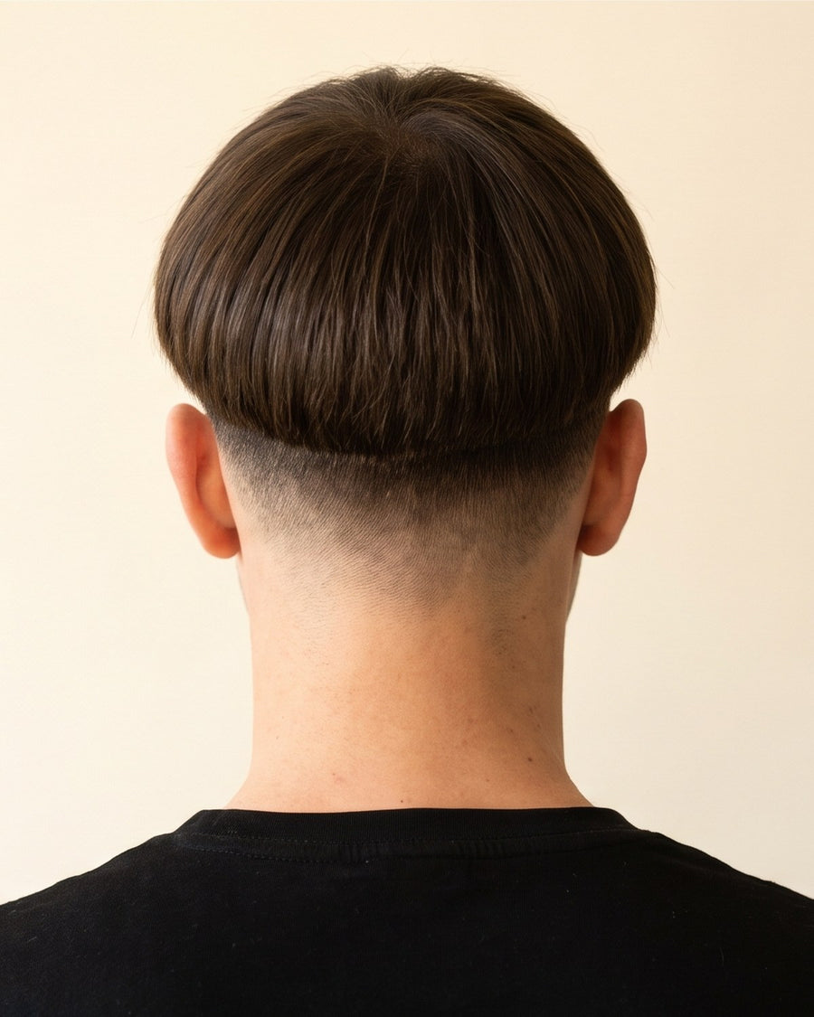 Bowl cut: bak