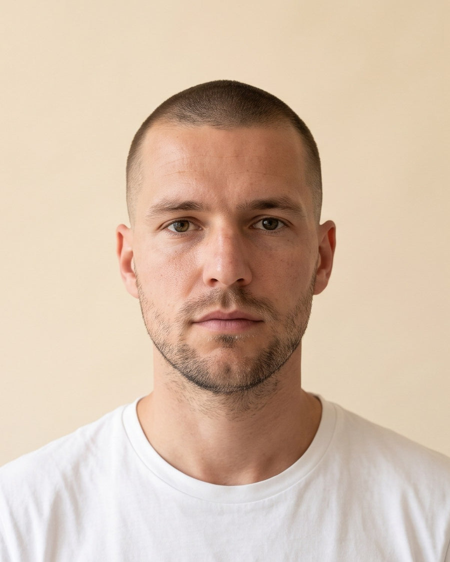 Buzz cut: fram