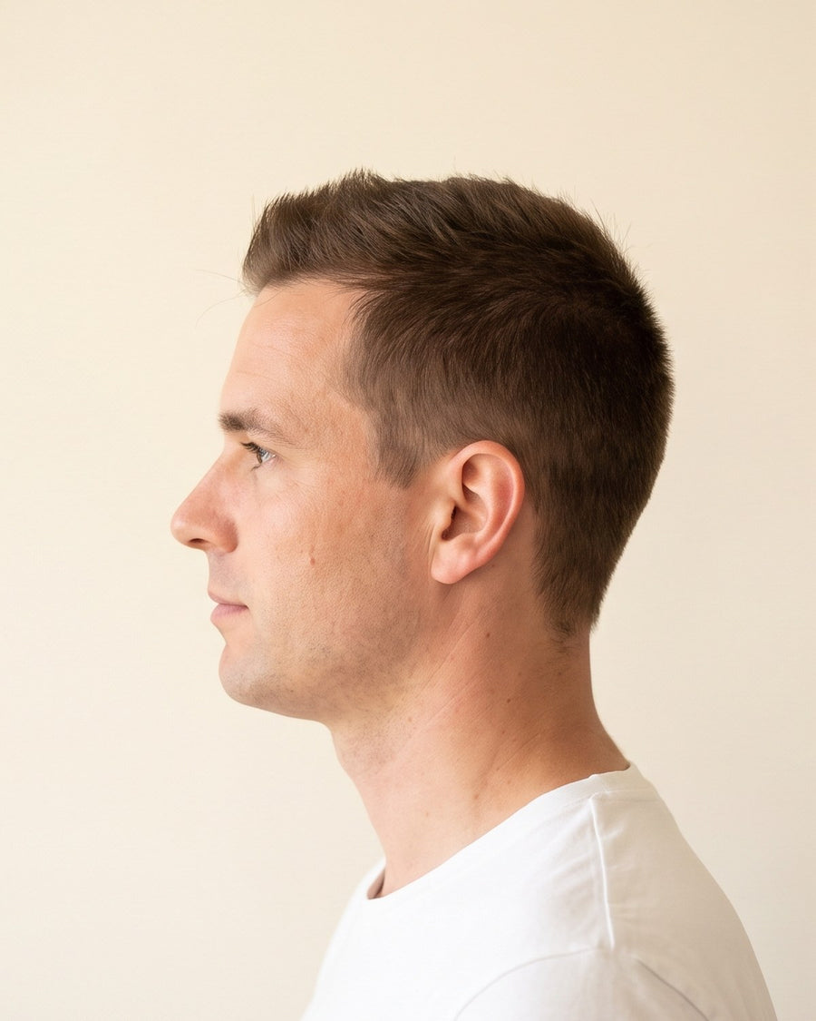 Crew cut: sida