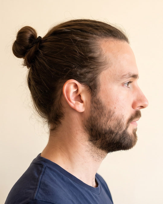 Man bun, Sida