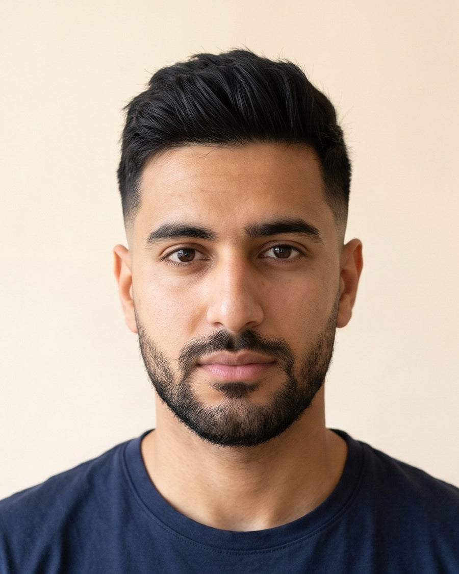 Mid fade: fram