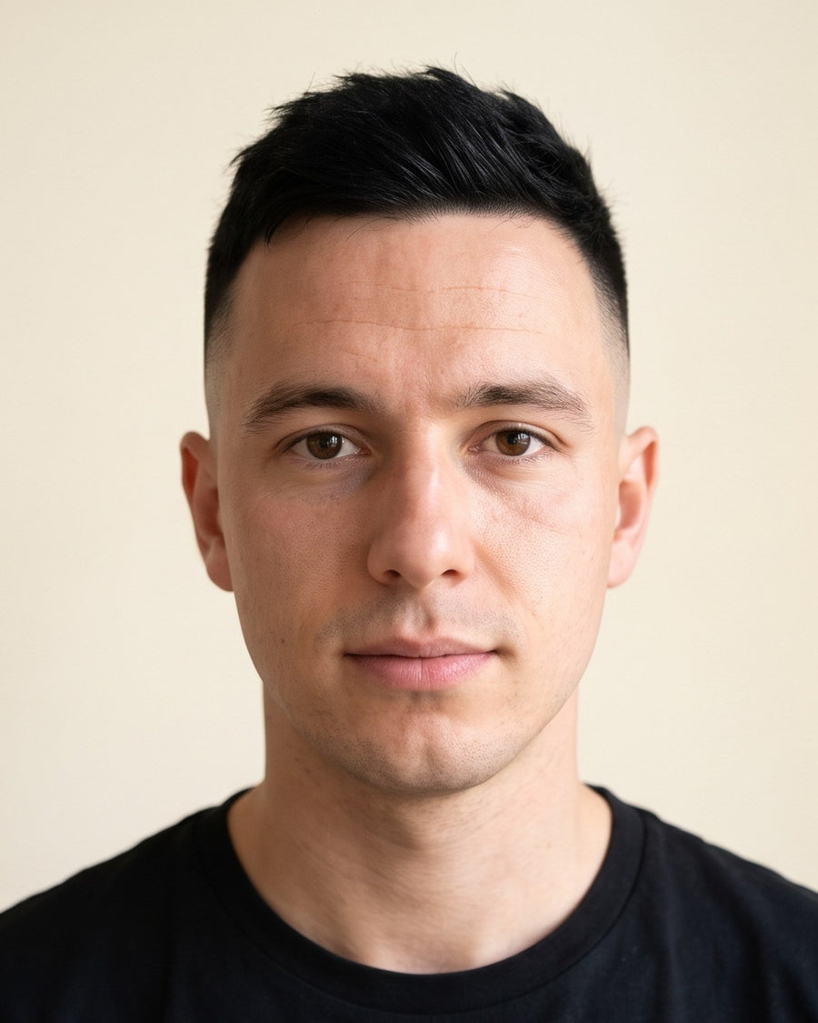 Skin fade: fram