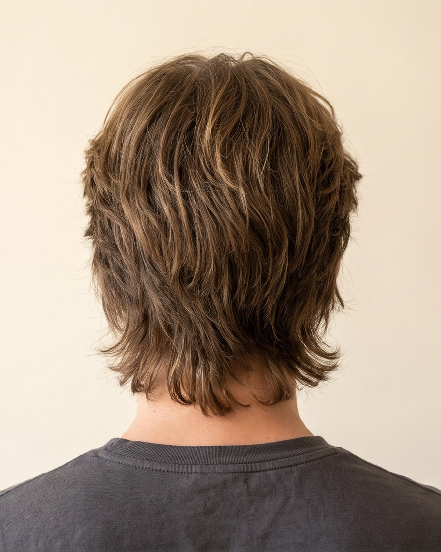 Wolf cut: bak