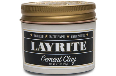 Layrite Cement Clay | Extremt håll & matt finish