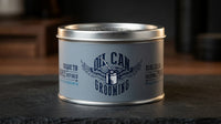 Oil Can Grooming Original Pomade - blikje vooraanzicht met deksel dicht