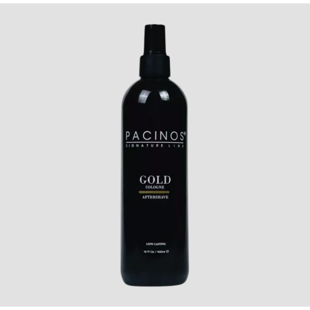 Pacinos Gold Cologne 400 ml spray, frisk citrus och varm kryddig herrdoft