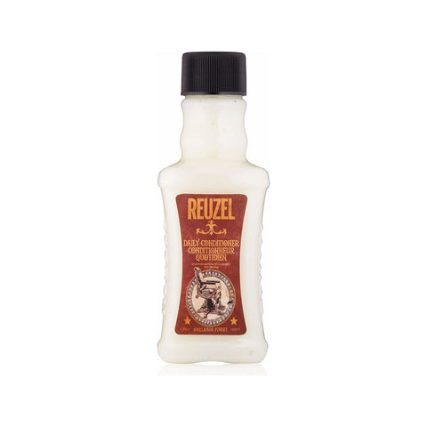 Reuzel Daily Conditioner - witte fles vooraanzicht op wit