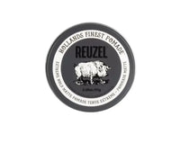 Reuzel Extreme Hold Matte Pomade - bovenaanzicht grijs blik van 95 gram met etiket