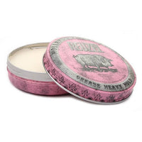 Reuzel Pink Pomade Grease - open blikje 113g met romige pomade zichtbaar