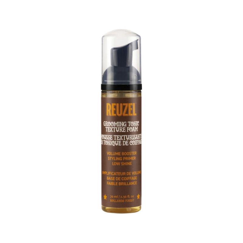 Reuzel Grooming Tonic Texture Foam 70 ml bus, volumegevende pre-styler mousse