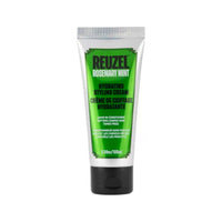 Reuzel Hydrating Styling Cream - vooraanzicht groene tube Rosemary Mint op witte achtergrond