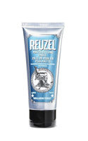 Reuzel Matte Styling Paste - vooraanzicht van de blauwe tube met etiket