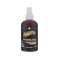 Suavecito Grooming Spray - vooraanzicht bruine flacon met verstuiver en etiket