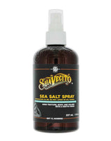 Suavecito Sea Salt Spray - vooraanzicht bruine flacon 237ml met verstuiver en etiket