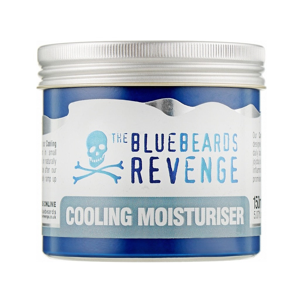 The Bluebeards Revenge Cooling Moisturiser 100 ml - pot met schroefdeksel, vooraanzicht